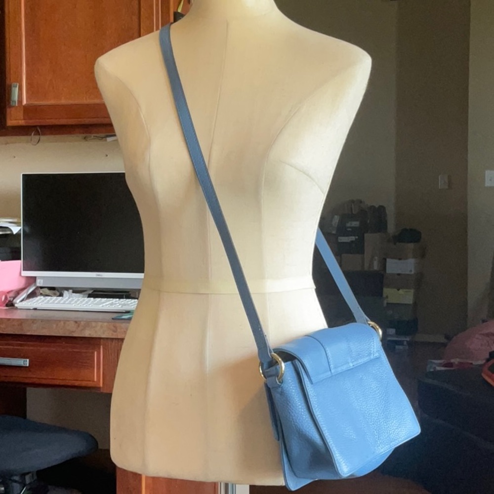 Corder London Blue Emmeline Xbody/Shoulder Bag, NWT - Picture 3 of 16